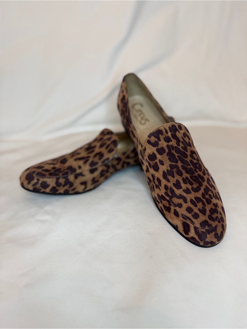 Circus by Sam Edelman Leopard Print Flats in Brown and Black